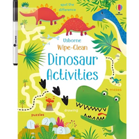 Wipe-Clean Dinosaur Activities - Paperback