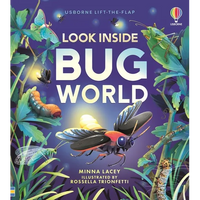 Look Inside Bug World - Board Book