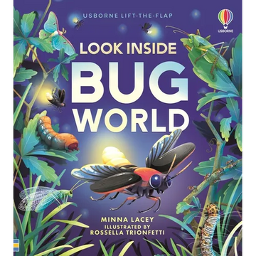 Look Inside Bug World - Board Book