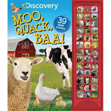 Discovery: Moo, Quack, Baa! - Board Book