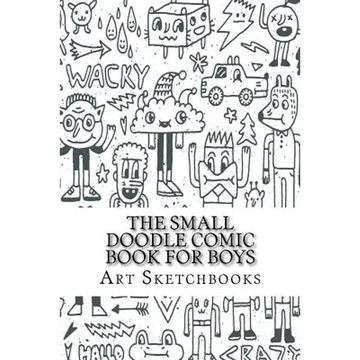 The Small Doodle Comic Book for Boys: Mixed, 6" x 9", 100 Pages - Paperback