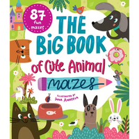The Big Book of Cute Animal Mazes - Paperback