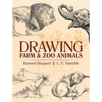 Drawing Farm and Zoo Animals - Paperback