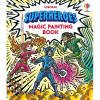 Superheroes Magic Painting Book - Paperback