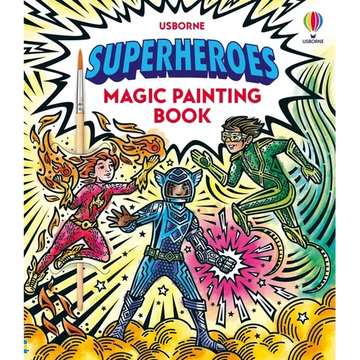 Superheroes Magic Painting Book - Paperback