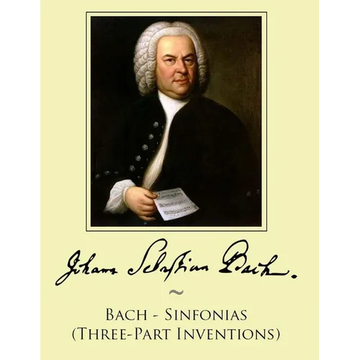 Bach - Sinfonias (Three-Part Inventions) - Paperback