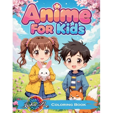 Anime Coloring Book for Kids: Fun Stories and Cute Kawaii Characters - A Perfect Creative Journey for Kids, Toddlers, and Preschoolers, Ideal for Birt - Paperback