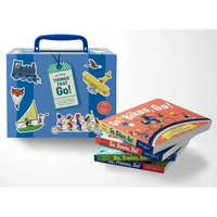 My First Things That Go: A Four-Board-Book Box Set of Boats, Planes, Bikes, and Trains for Toddlers 1-3 - Hardcover