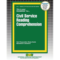 Civil Service Reading Comprehension - Paperback