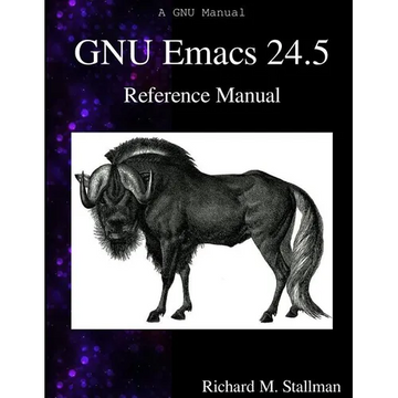 GNU Emacs 24.5 Reference Manual - Paperback