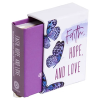 Faith, Hope, and Love (Tiny Book) - Novelty