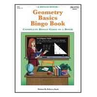 Geometry Basics Bingo Book: Complete Bingo Game In A Book - Paperback