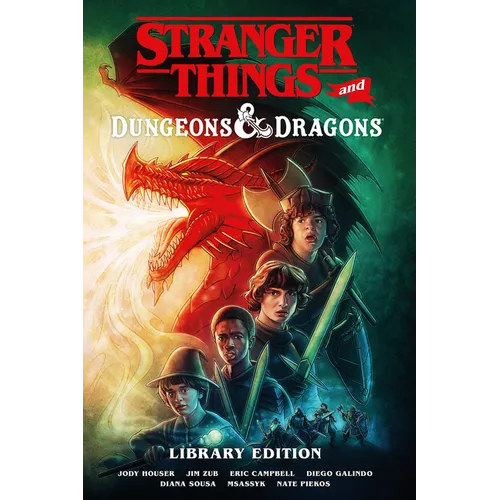 Stranger Things and Dungeons & Dragons Library Edition