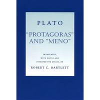 Plato "Protagoras" and "Meno" - Paperback