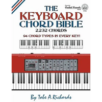 The Keyboard Chord Bible: 2,232 Chords - Paperback