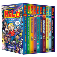 Hilo: The Epic Boxed Set (Books 1-10): (A Graphic Novel Boxed Set) - Hardcover