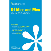 Of Mice and Men Sparknotes Literature Guide - Paperback