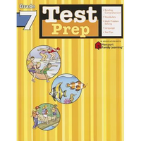 Test Prep: Grade 7 (Flash Kids Harcourt Family Learning) - Paperback