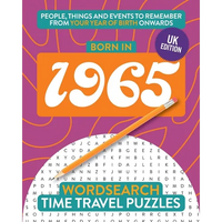 Born in 1965: Your Life in Wordsearch Puzzles - Paperback