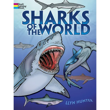 Sharks of the World Coloring Book - Paperback