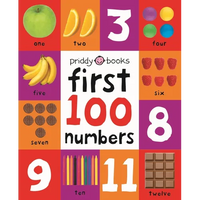 First 100 Numbers: A Padded Book--Perfect for Little Hands to Hold - Board Book