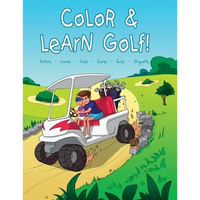 Color and Learn Golf! - Paperback