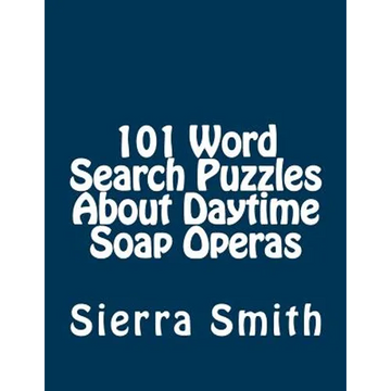 101 Word Search Puzzles About Daytime Soap Operas - Paperback