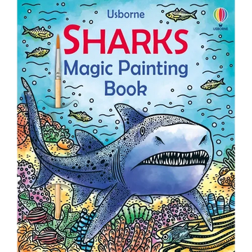 Sharks Magic Painting Book - Paperback