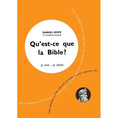 Qu'est-ce que la Bible ?