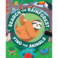 Search the Rain Forest, Find the Animals - Paperback