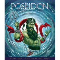 Poseidon: God of the Sea and Earthquakes - Library Binding