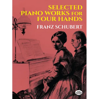 Selected Piano Works for Four Hands - Paperback