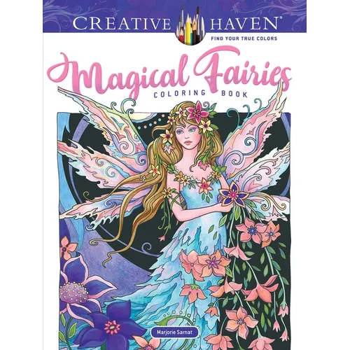 Creative Haven Magical Fairies Coloring Book