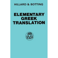 Elementary Greek Translation - Paperback