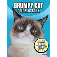 Grumpy Cat Coloring Book - Paperback