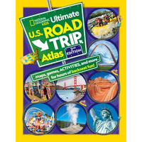 National Geographic Kids Ultimate U.S. Road Trip Atlas, 2nd Edition - Paperback