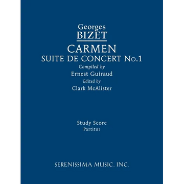 Carmen Suite de Concert No.1: Study score - Paperback