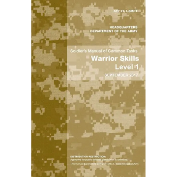 Soldier's Manual of Common Tasks: Warrior Skills Level 1 - Paperback