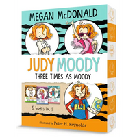 Judy Moody: Three Times as Moody: 3 Books in 1 - Paperback