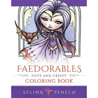 Faedorables: Cute and Creepy Coloring Book - Paperback