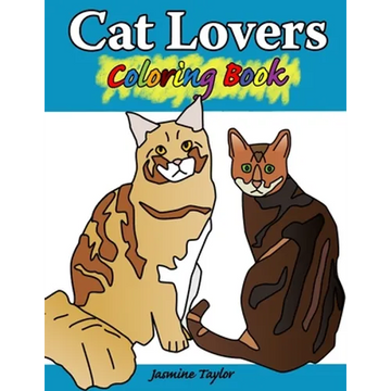 Cat Lovers Coloring Book - Paperback