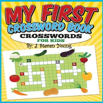 My First Crossword Book: Crosswords for Kids - Paperback