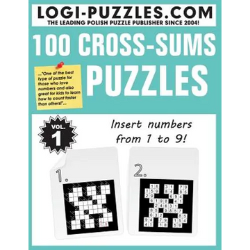 100 Cross-sums Puzzles - Paperback