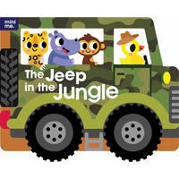 The Jeep in the Jungle: Shaped Board Book - Board Book