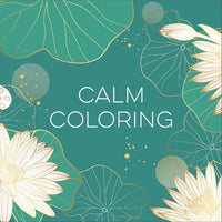 Calm Coloring (Each Coloring Page Is Paired with a Calming Quotation or Saying to Reflect on as You Color) (Keepsake Coloring Books) - Paperback