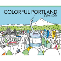 Colorful Portland: Explore & Color - Paperback