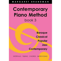 Contemporary Piano Method Book 3 - Paperback