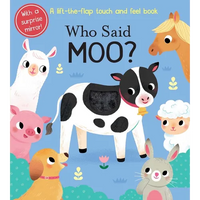 Who Said Moo? - Board Book