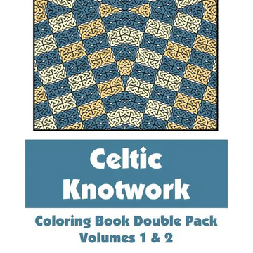 Celtic Knotwork Coloring Book Double Pack (Volumes 1 & 2) - Paperback