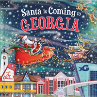 Santa Is Coming to Georgia - Hardcover
